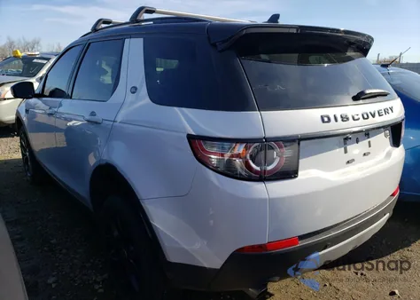 2015 Land Rover Discovery Sport Hse из США, поврежденный, VIN SALCR2BG1FH512409